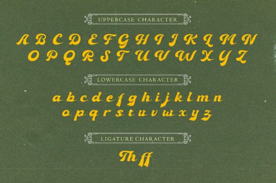 Ebullience font free