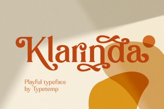 Klarinda font free download