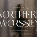 Northern Worssley font free download