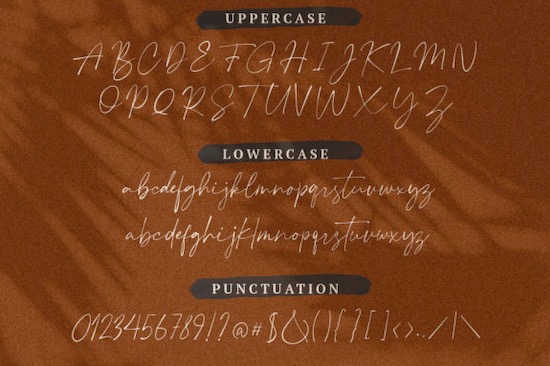 Plumrose Signature font download