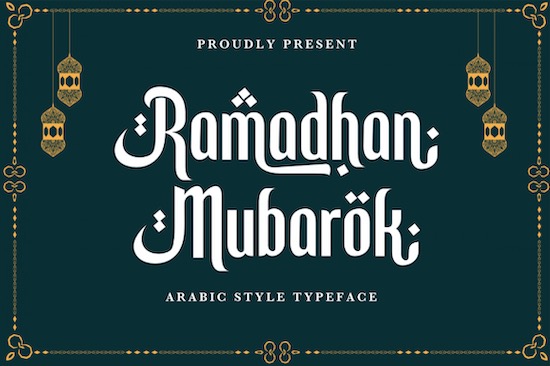 Ramadhan Mubarok font free download