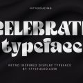 Celebrate font free