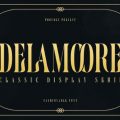 Delamoore font free download