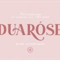 Duarose font free download