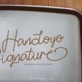 Handoyo Signature font free download