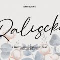 Raliscka font free download