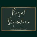 Royal Signature font free download
