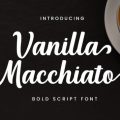 Vanilla Macchiato font free download