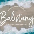 Balistany font free download