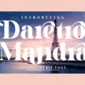 Daretro Mandra font free download