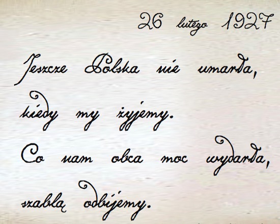 Konstytucja Polska font