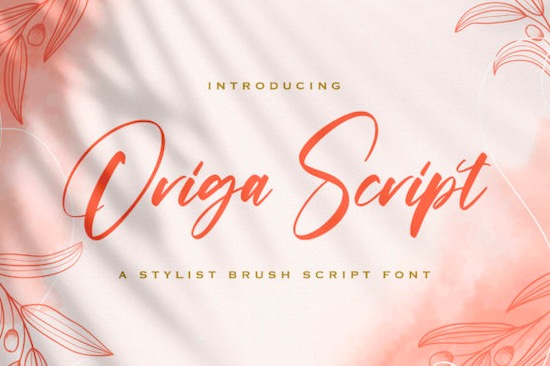 Octorya Script Font Origa Script font free - Fontspace.io