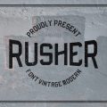 Rusher font free download