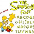 Simpsons font