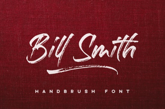 Bill Smith font free download