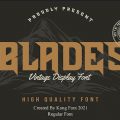 Blades font download