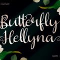 Butterfly Hellyna font free download