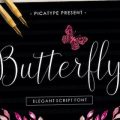 Butterfly font free download