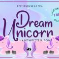 Dream Unicorn font free download