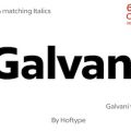 Galvani font free download