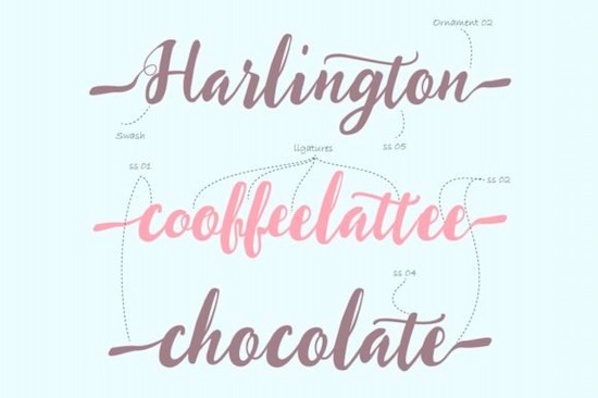 Harlington font