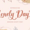 Lonely Day font free download