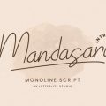 Mandasari font free download