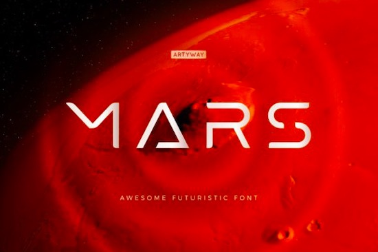 Mars font free download