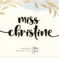 Miss Christine font free
