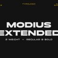 Modius Extended font free download
