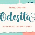 Odesita font free download