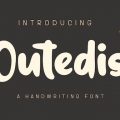 Outedis font free