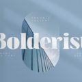Bolderist font free download
