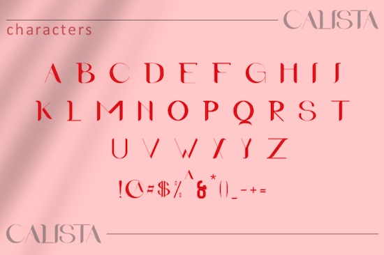 Calista font download