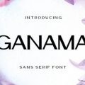 Ganama font free download