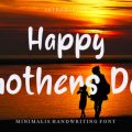 Happy Mothers Day font free download