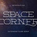 Space Corner font free download