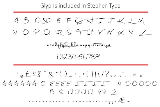 Stephen Type font download