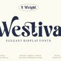 Westiva font family free download