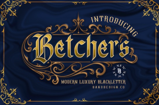 Betchers Font free download