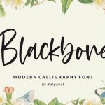 Blackbone font free download
