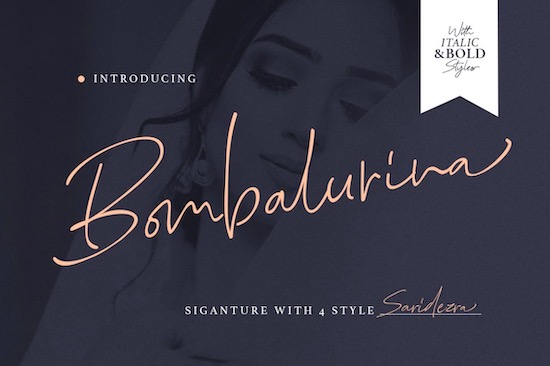 Bombalurina font family free download
