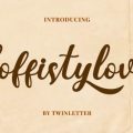 Coffistylove font free download