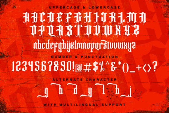 Fancy Quisley font download