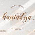 Hanindya font free download