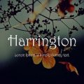 Harrington font