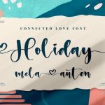 Holiday Calligraphy Font