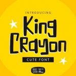 King Crayon font download
