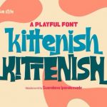 Kittenish Playful font