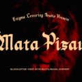 Mata Pisau font free download